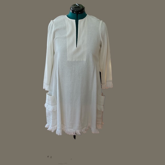 BCBG Max Azaria Medium cream dress - Picture 1 of 2